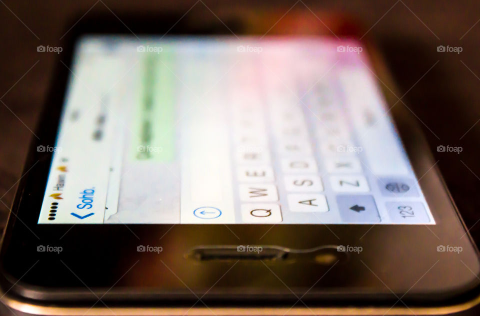 Blur motion whatsapp iPhone 4s