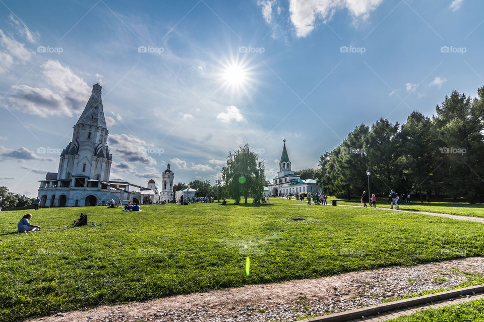 Park-museum Kolomenskoe in Moscow, Russia