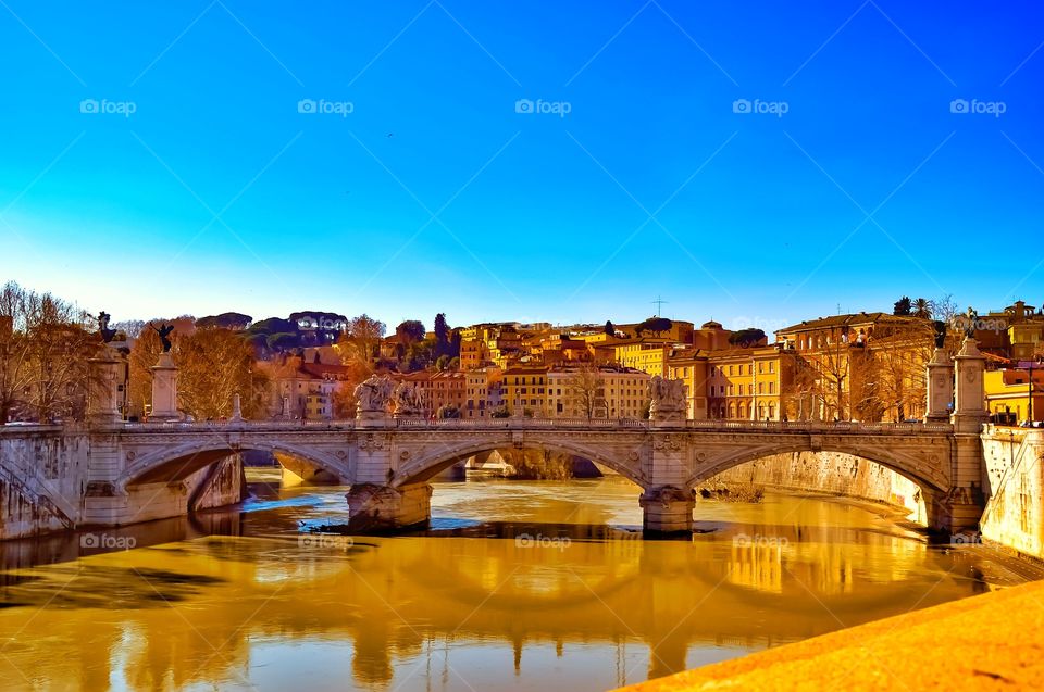 une douce matinée à Rome