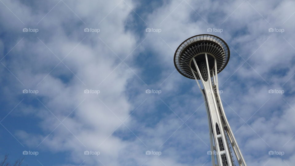 Space needle in Seattle 