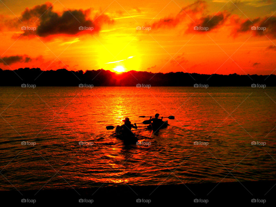 When the sun sets it creates blazing colors of pink, orange,burning reds purples, and golden yellows. One can only describe the sunset as incredibly beautiful.