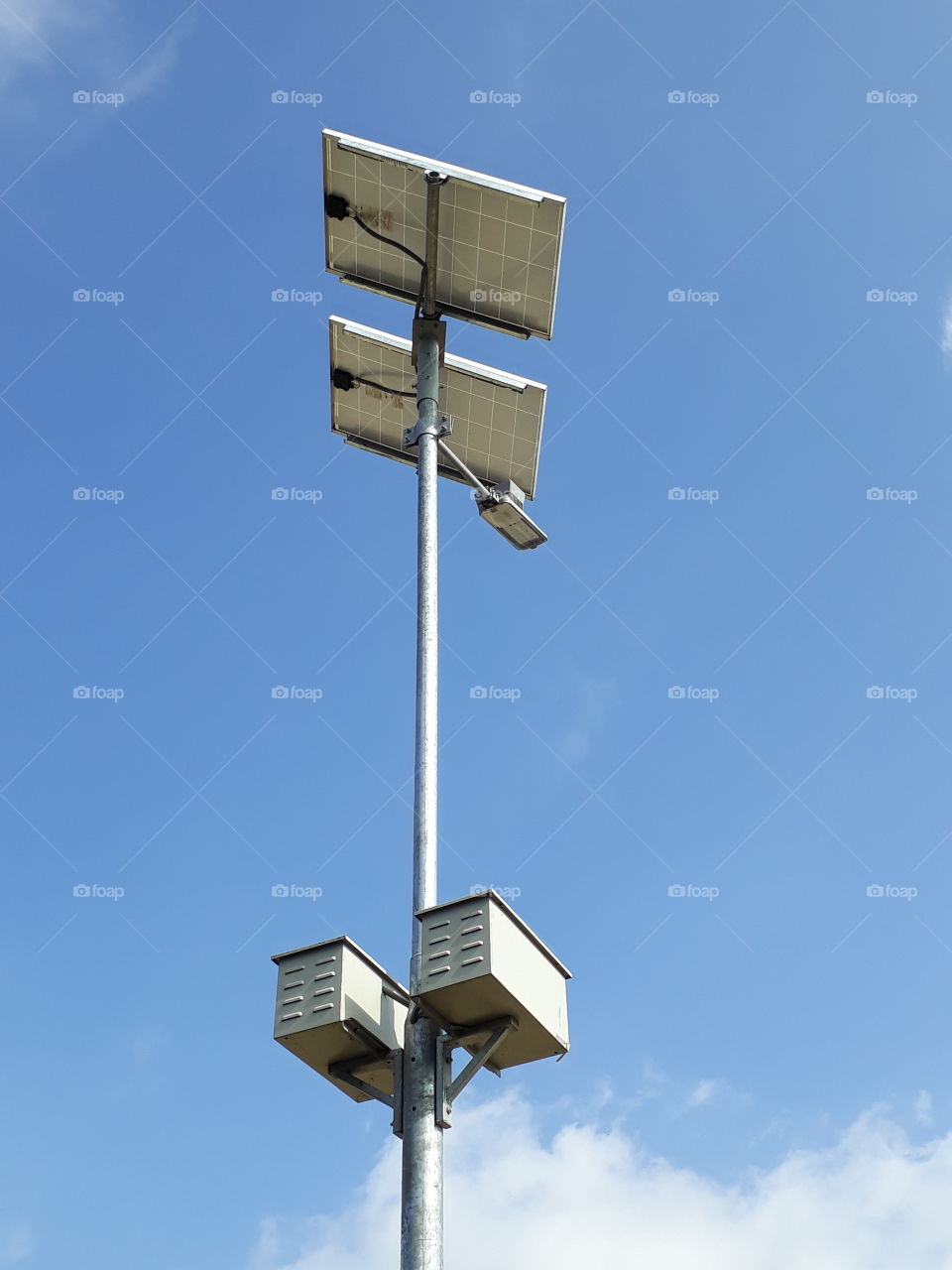 Initiative towards go green, Solar energy. Save power