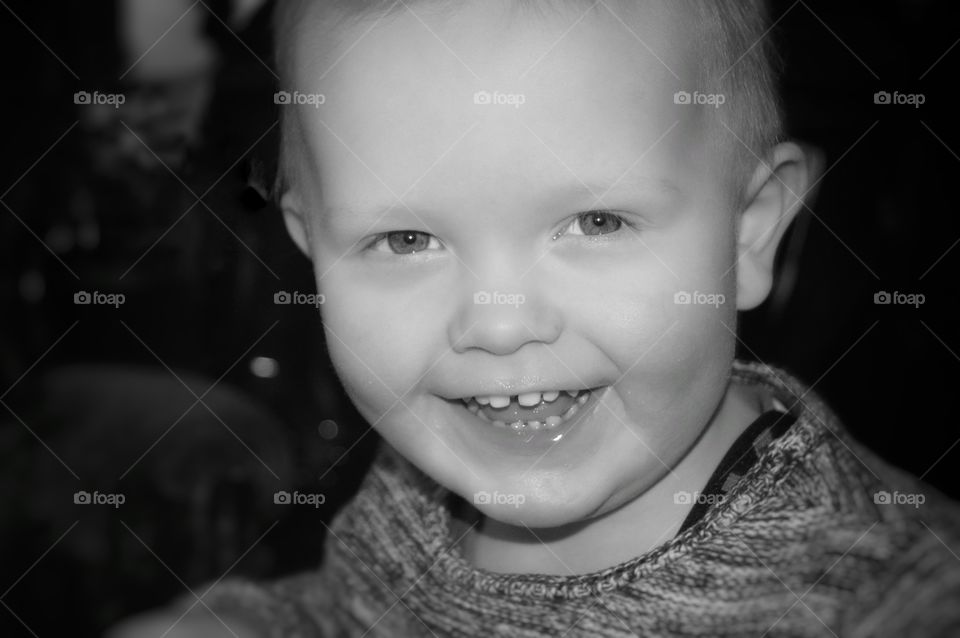 Portrait of a smiling boy