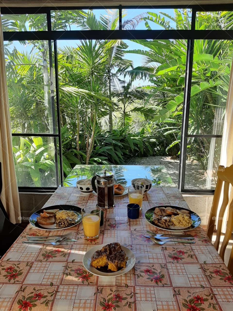 Starting a day with a great breakfast