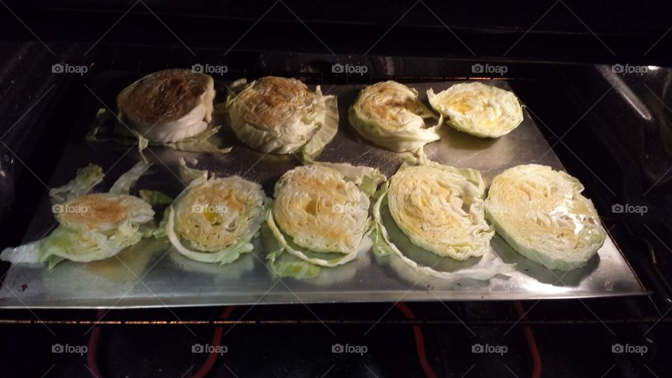 Cabbage Roasting