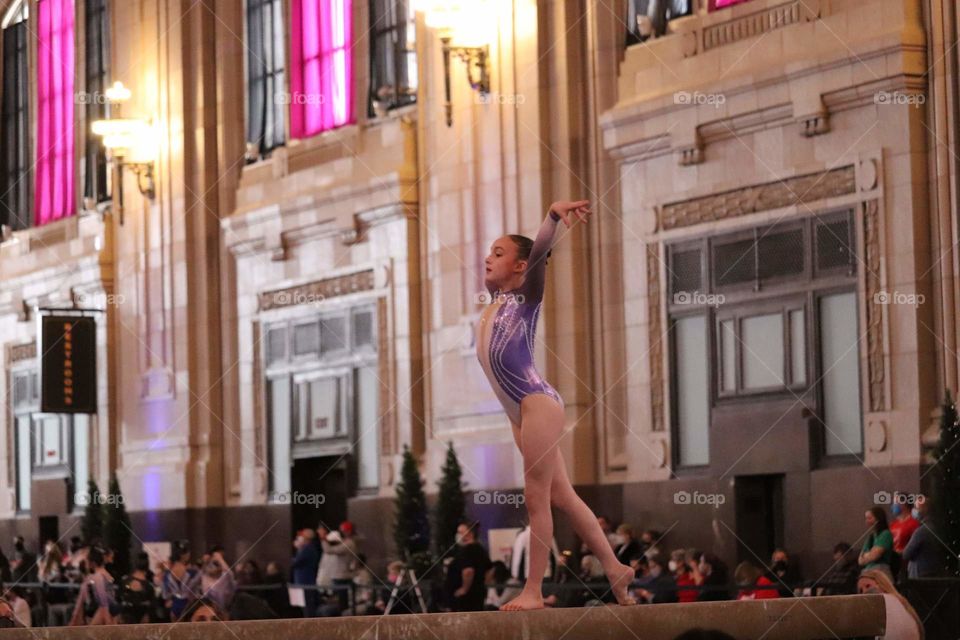 gymnastics at union Station