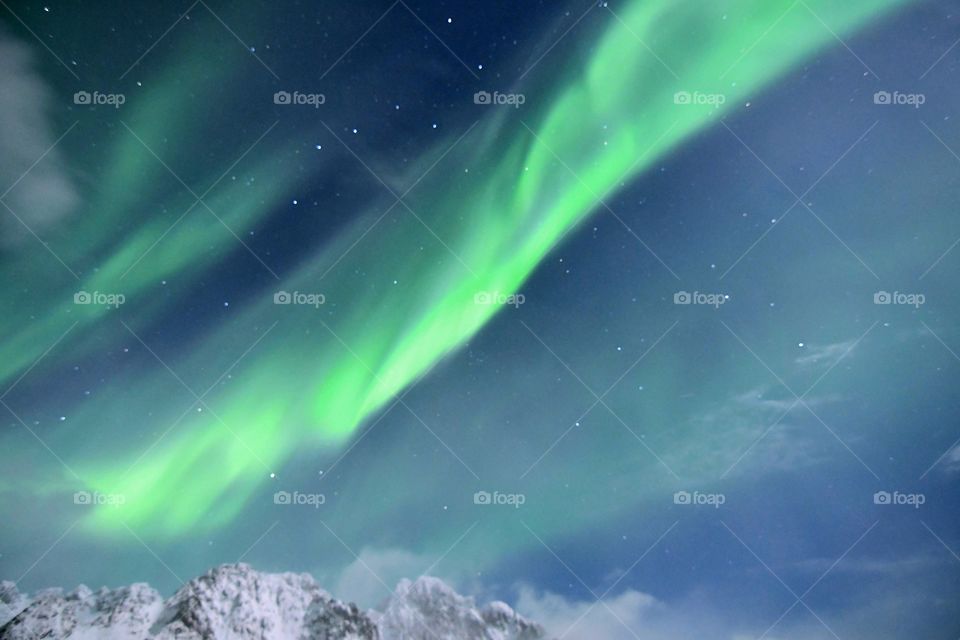 Dancing Aurora Borealis