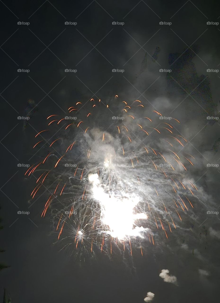 Hmmm... Cinderella in a carriage made of fireworks? Bibbidi Bobbidi Boo!