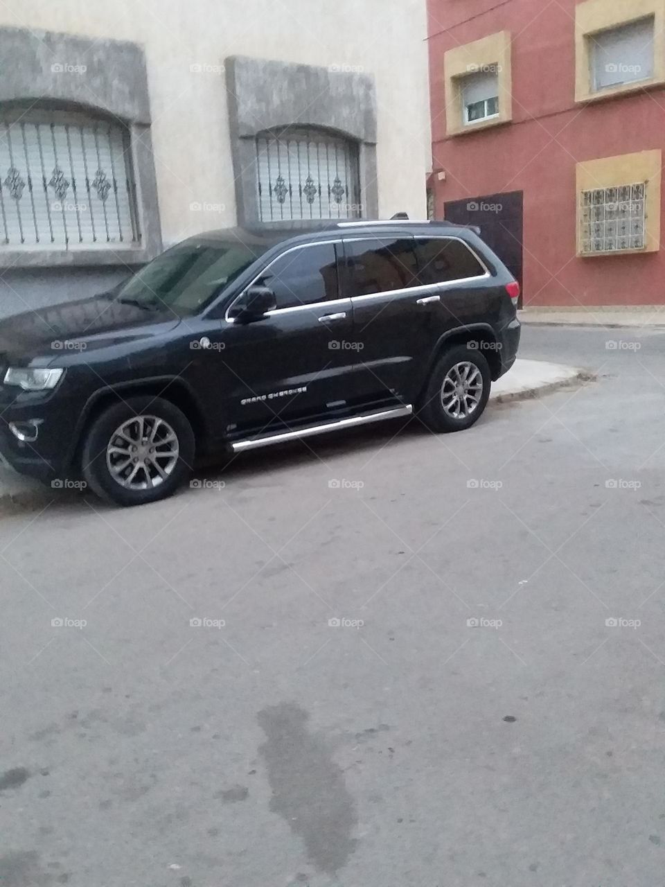 attractive, beautiful car shot suddenly from a nice angle. Car of the future!! Safety, endurance, and comfort