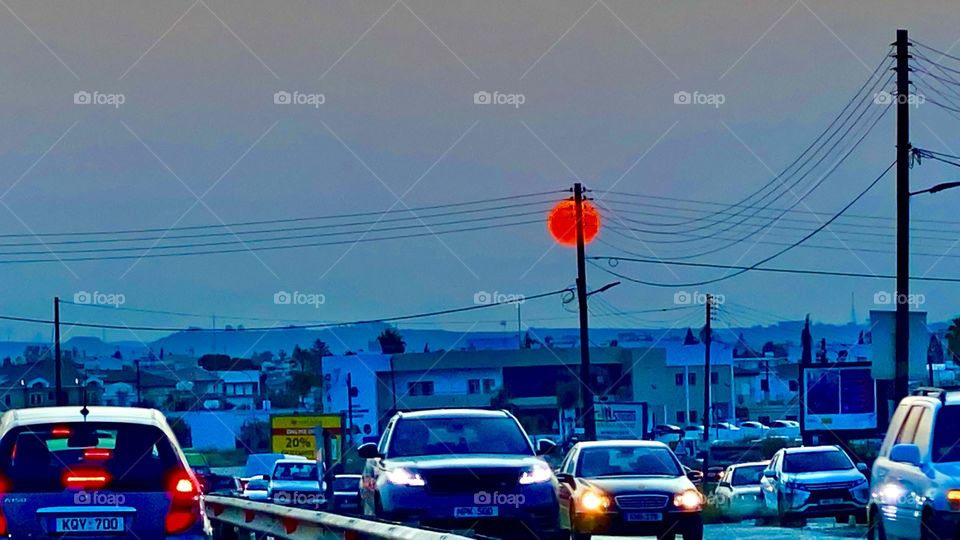 26 October 2020 - Nicosia - Cyprus - Sunset Lover