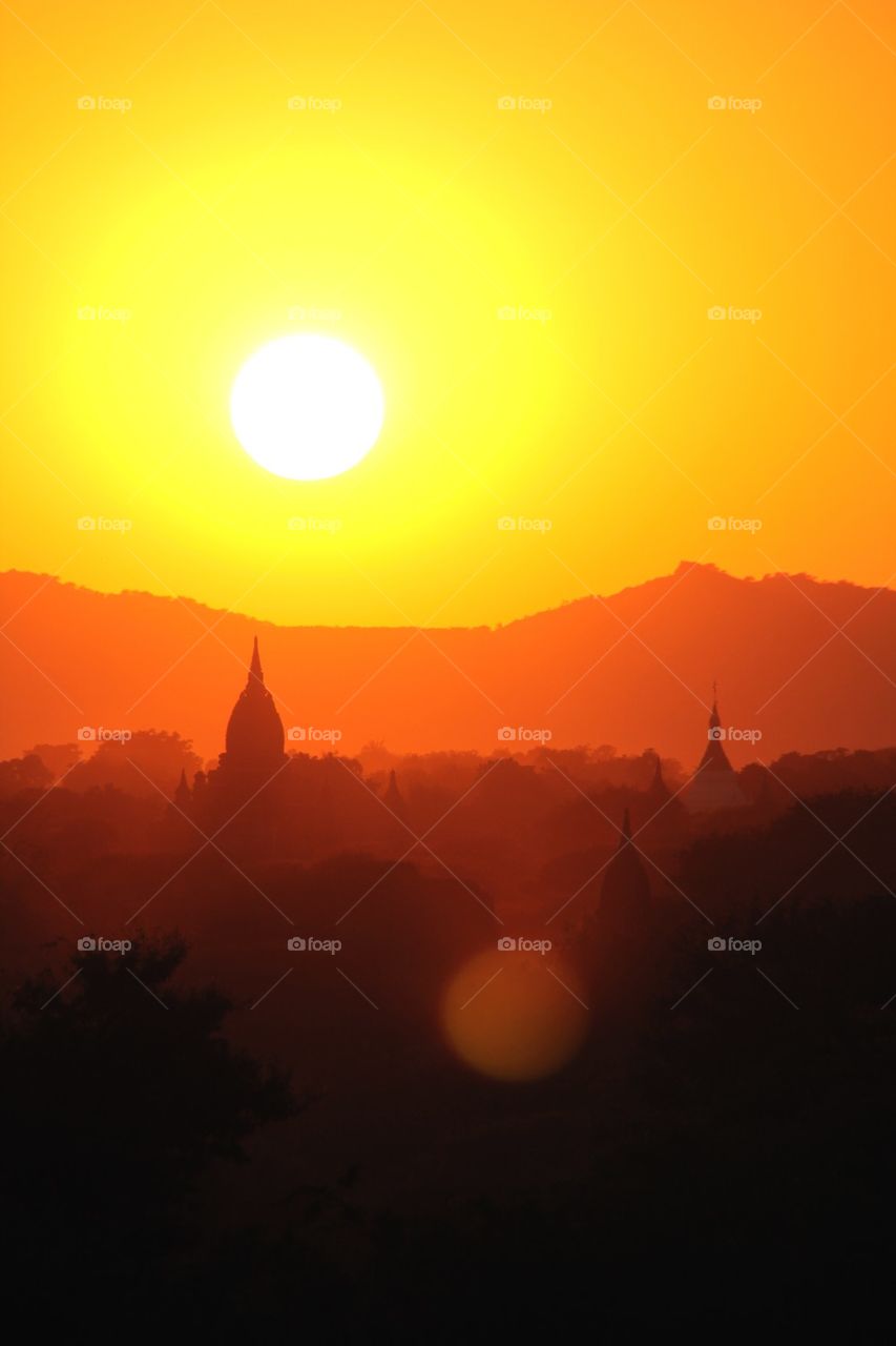 Bagan sunset 2