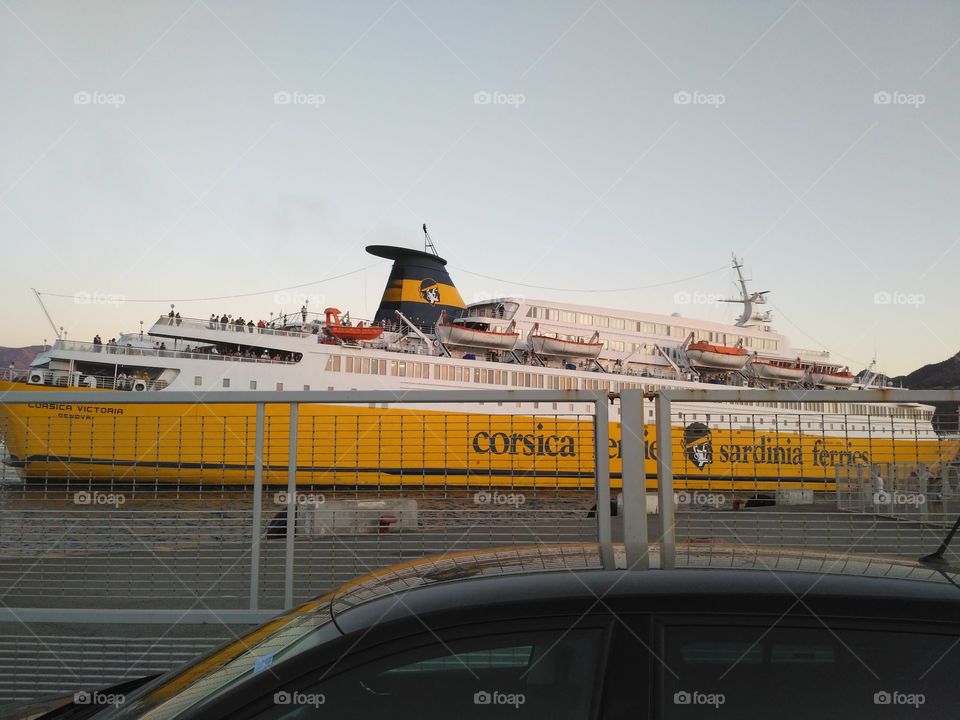 Corsica Ferries boat