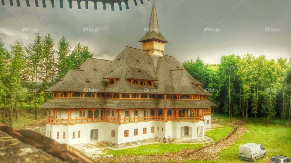 house, visitors, pilgrims, sapamta monastery border, north,