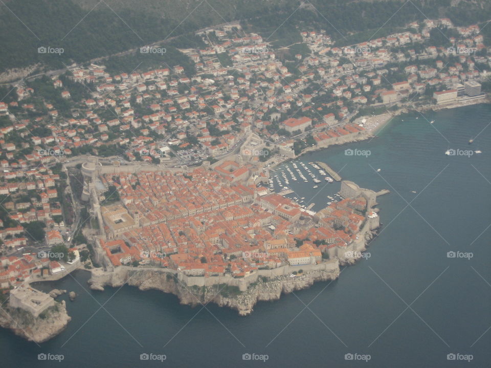 Dubrovnik from air