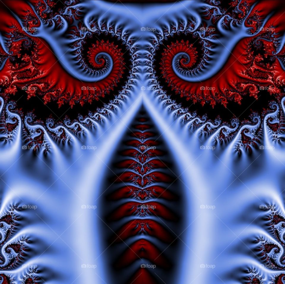 alien structure fractal pattern