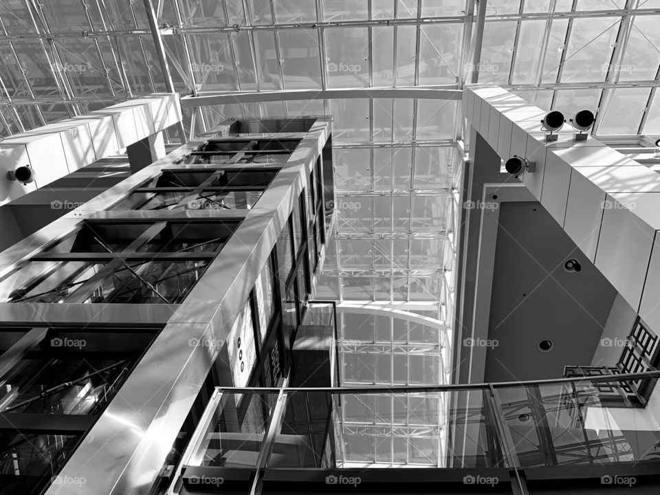 Black and white architecture 