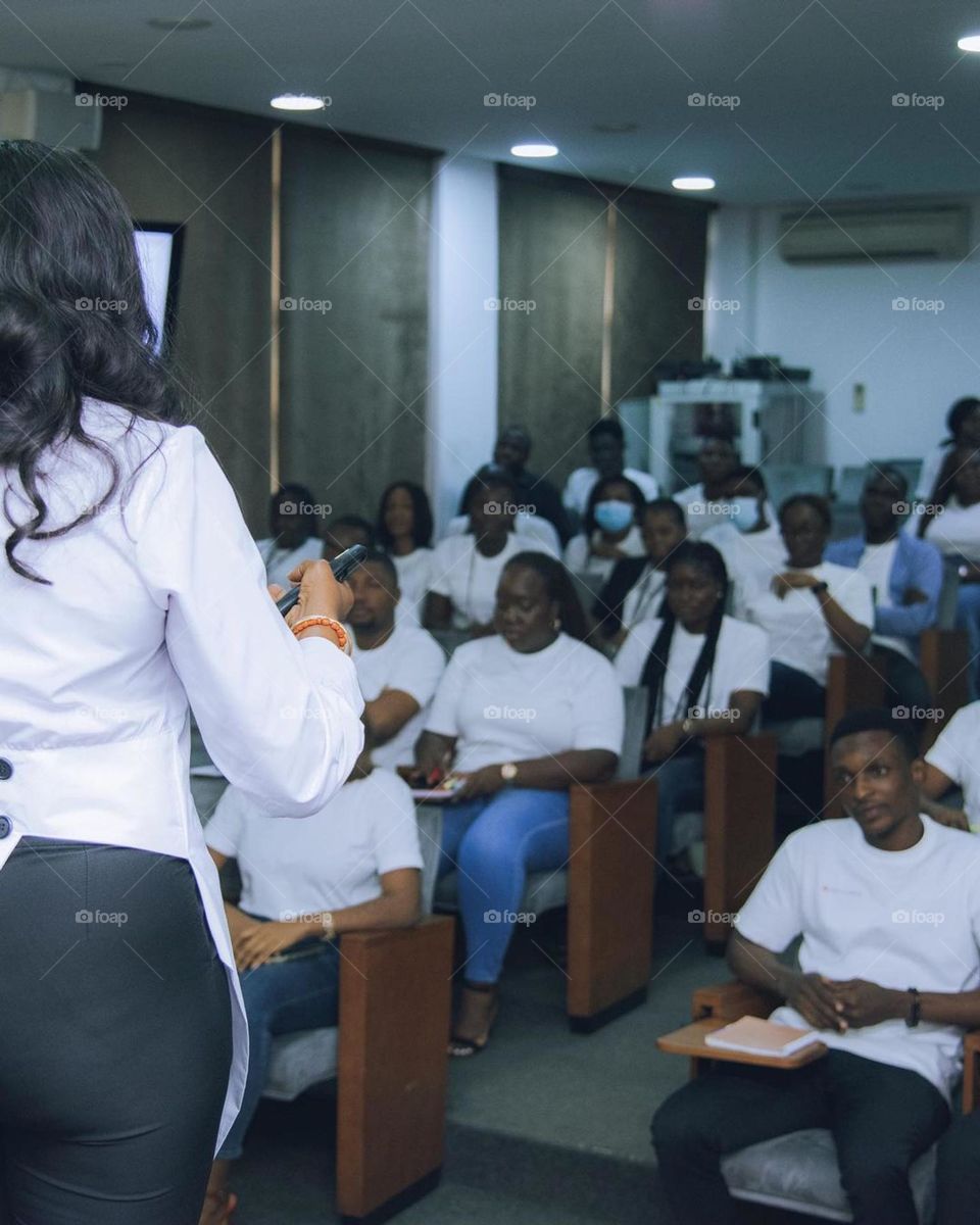 corporate office meeting