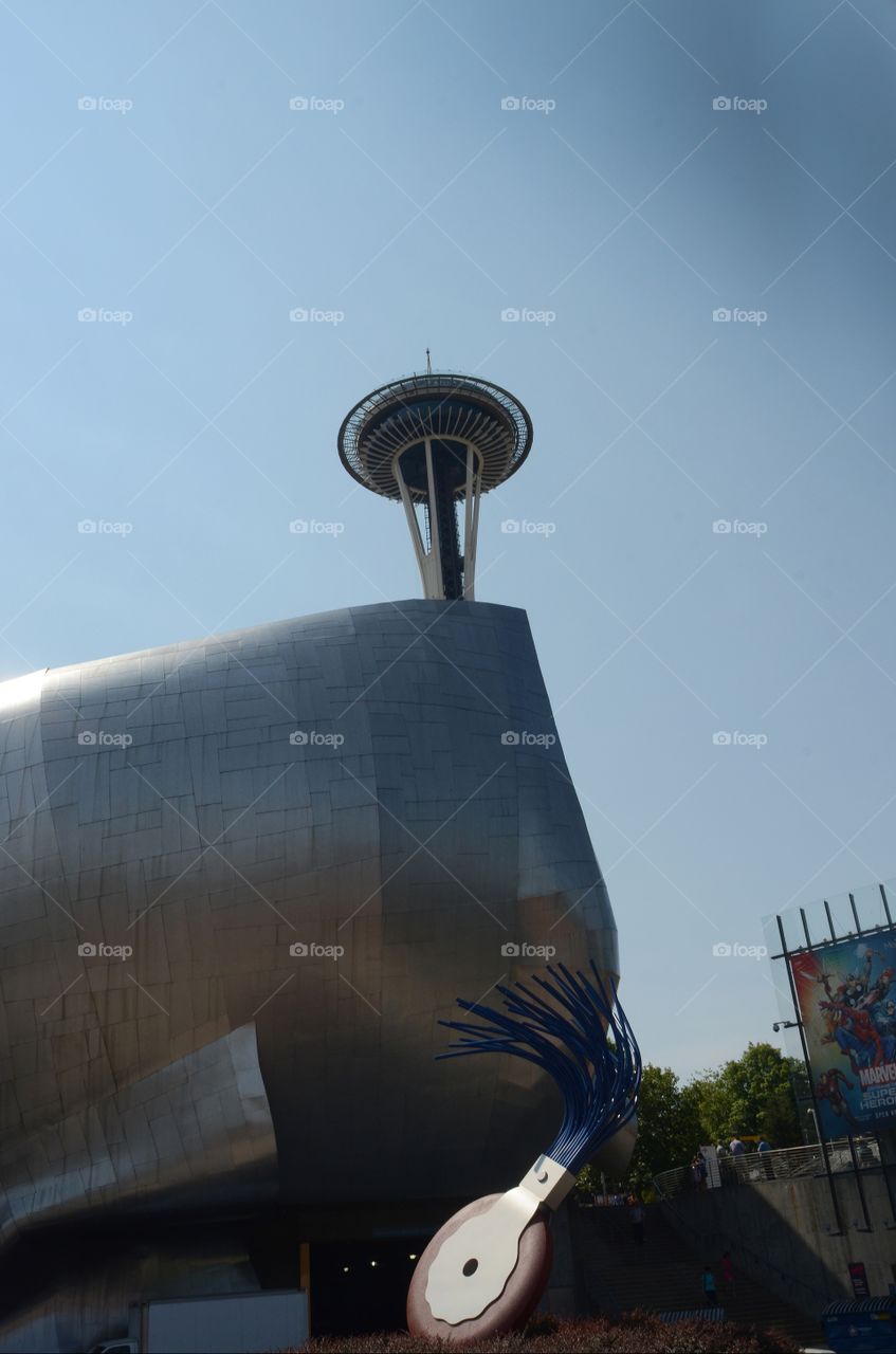 Museum of pop culture in Seattle, Washington.