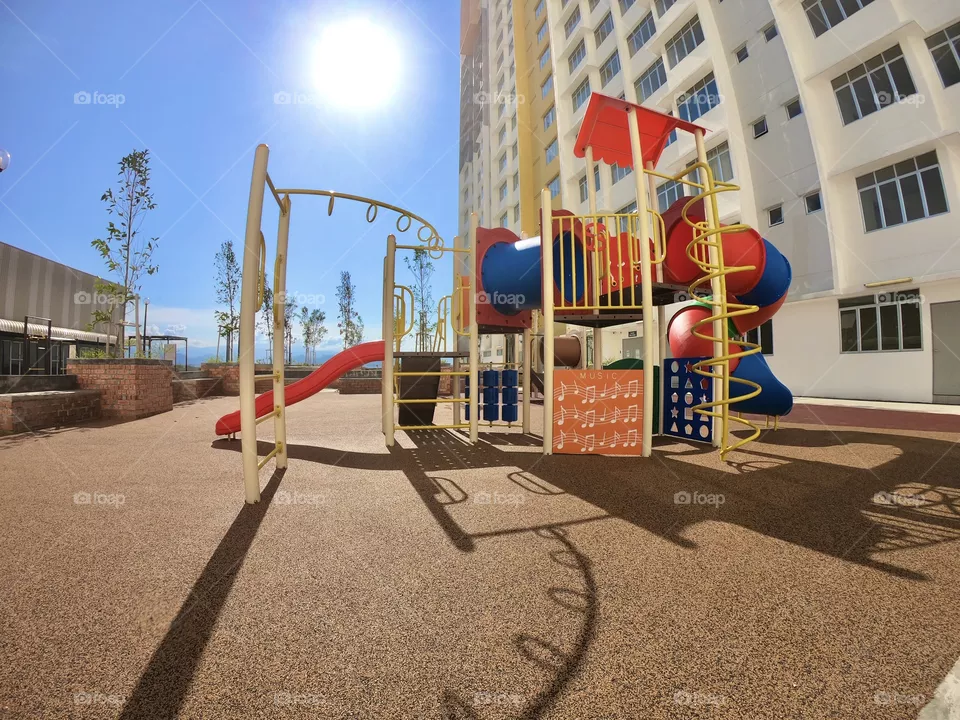 Child Play area with shadow 