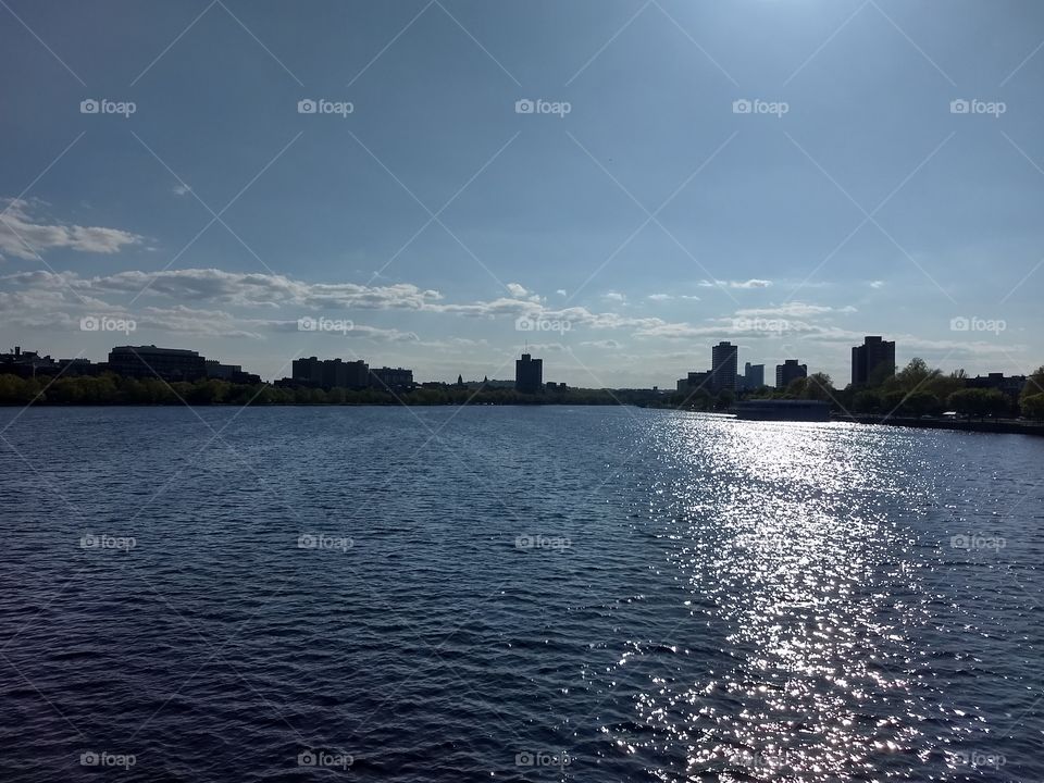 Boston Skyline across the Charles River
