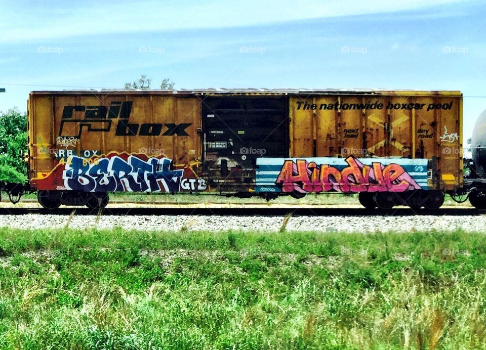 Graffiti Boxcar