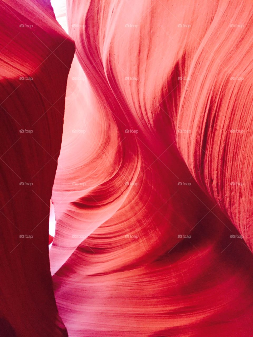 Lower Antelope Canyon, pink swirl 