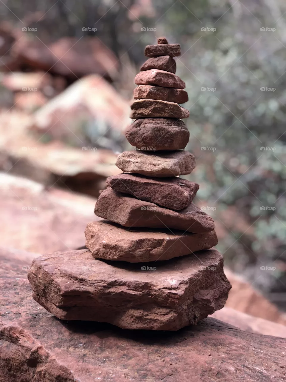 Elegant Stacked rocks 