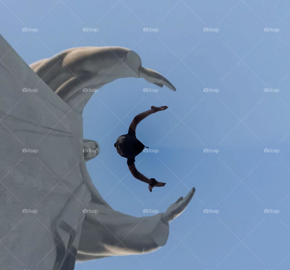 Protection under jesus hands