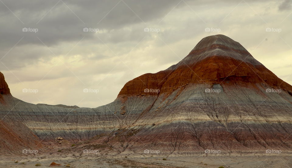 Painted desert before a storm, no edits 