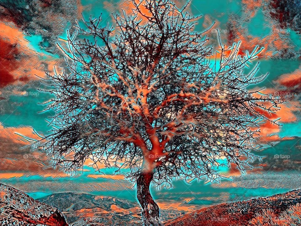 tree 'paint'