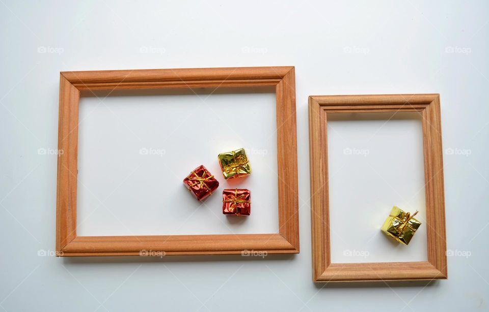 geometric shapes frame art