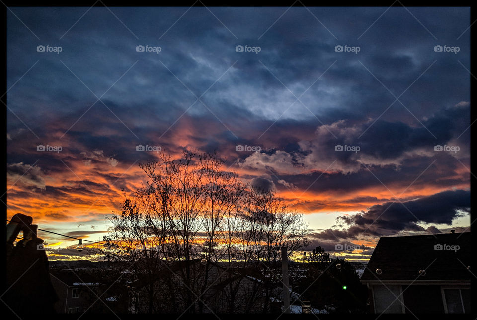 Spectacular Colorado sunset