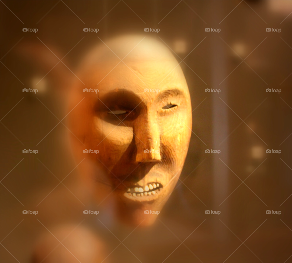 museum ancient mask tan by stevehardley7