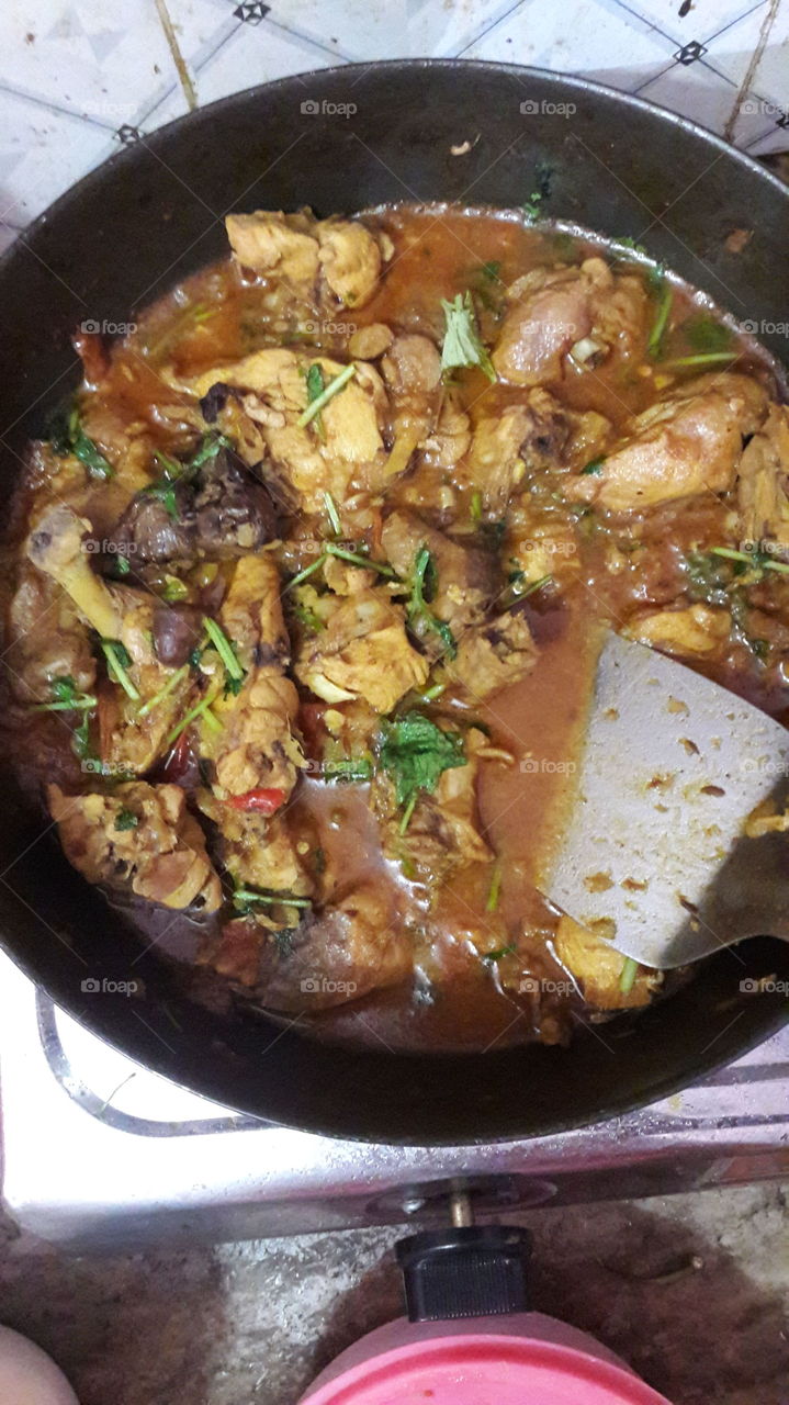 chicken with coriander