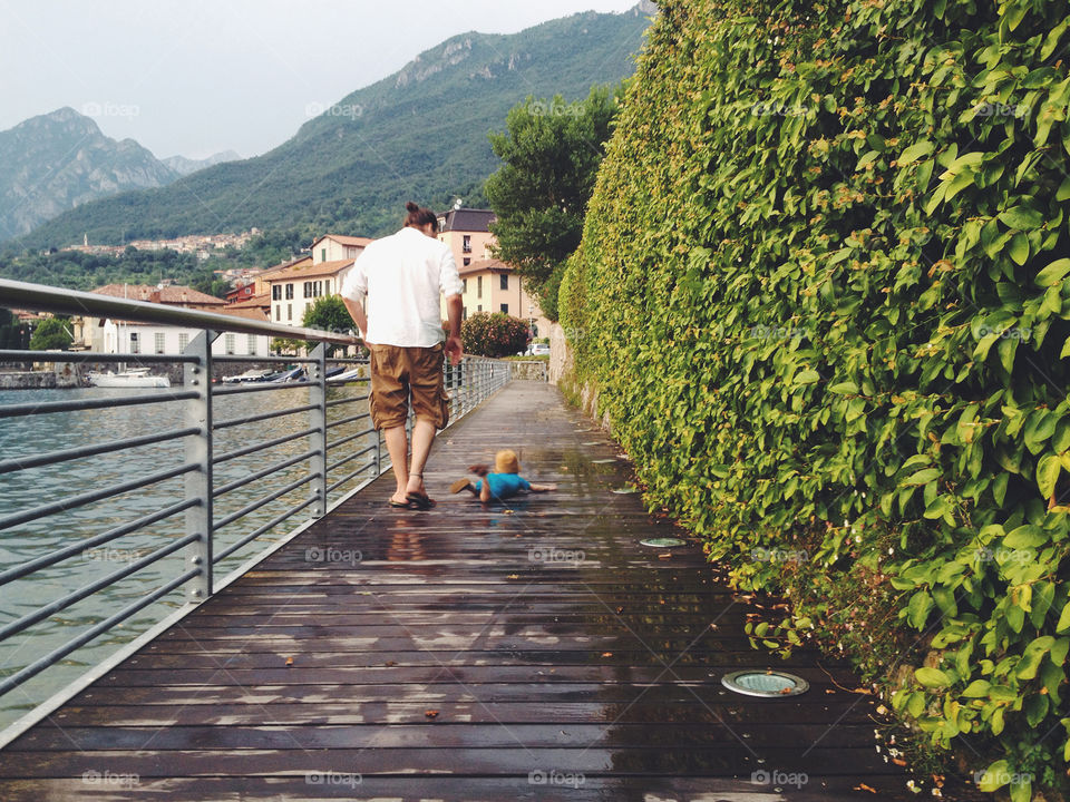 Father and son oops moment
