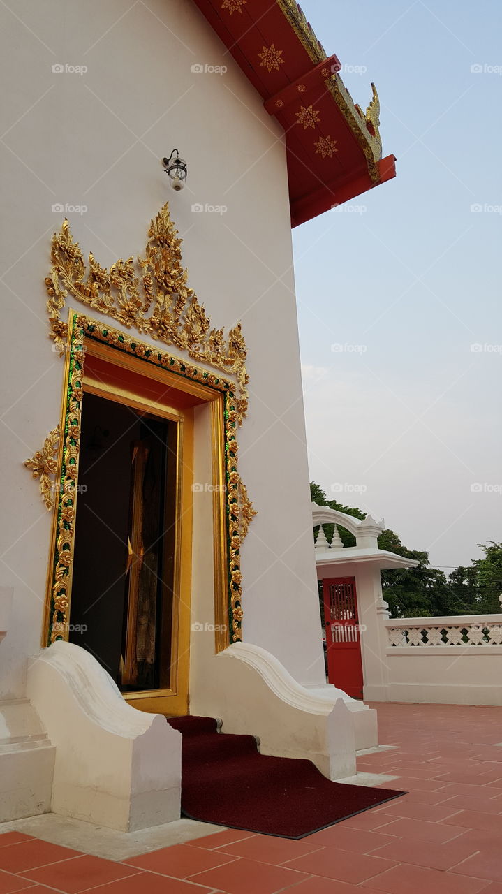 Wat Mai Thongsen, Thai temple in Bangkok.