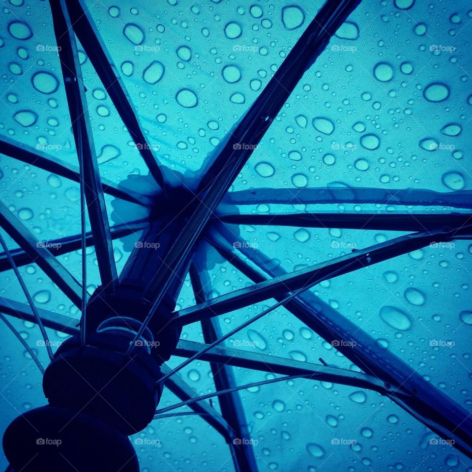 The old man is snoring 