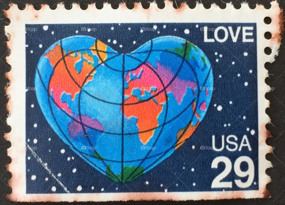 Usa love stamp