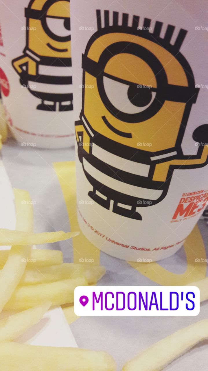 Being Foodie! Mc Donald's! Minions!