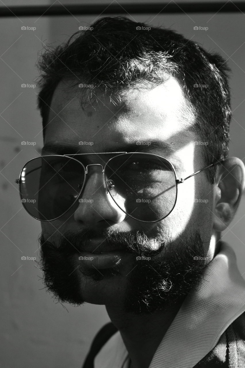 looking through a dusty glass