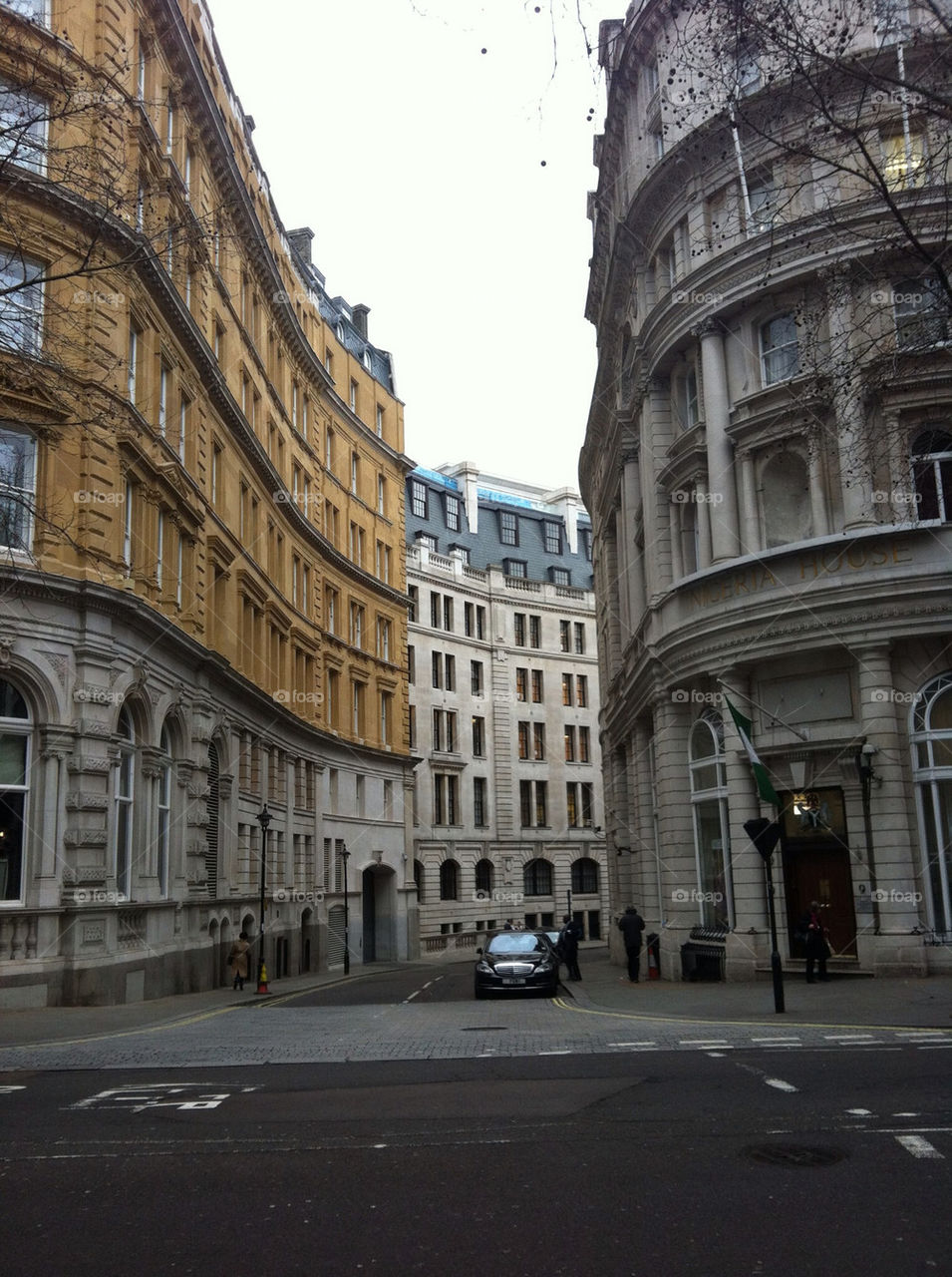 city london streets crossing by technotimber