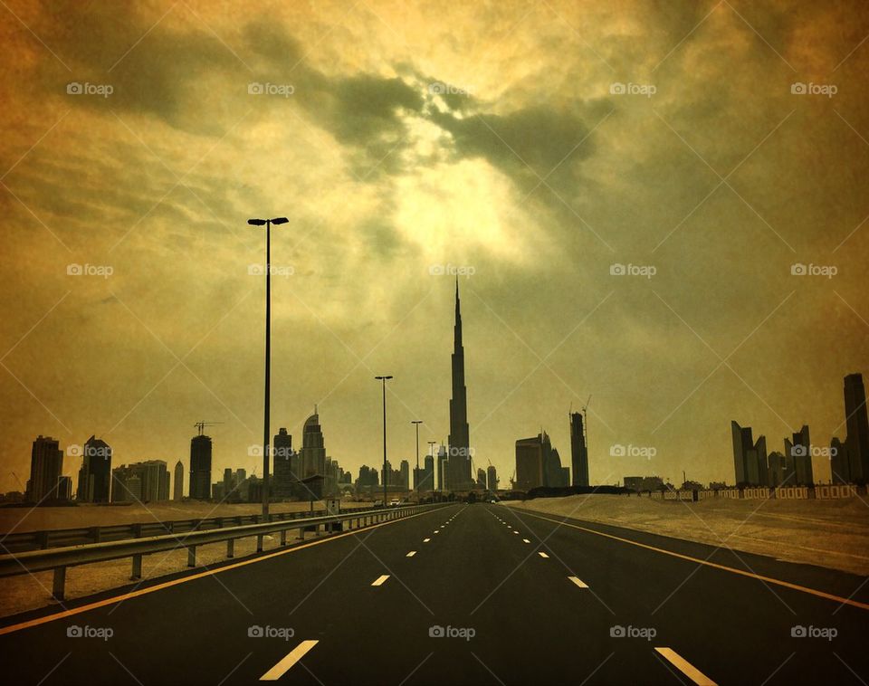 Dubai skyline 