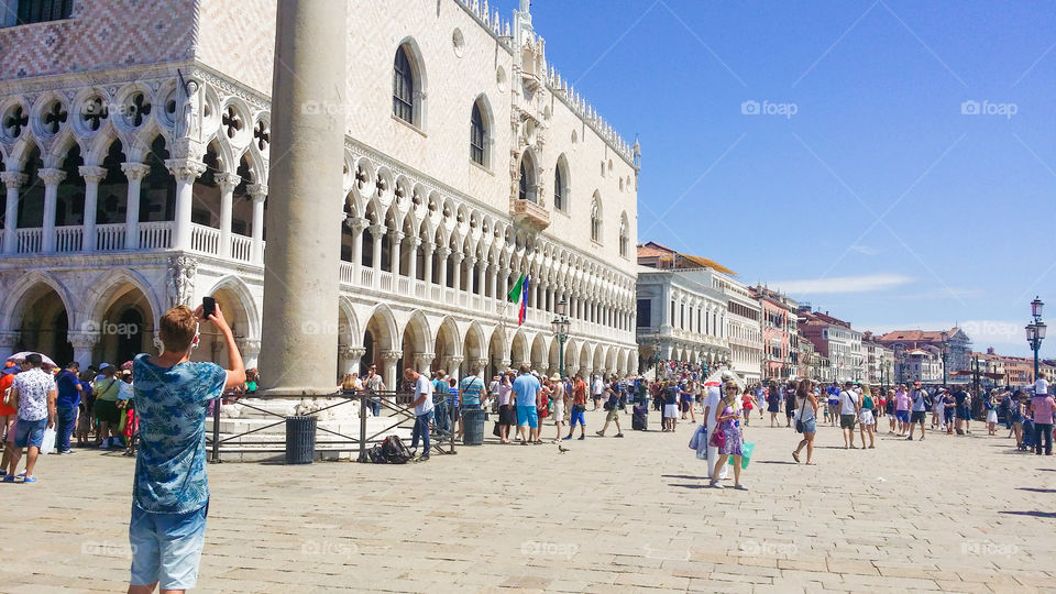 San Marco. Venice in sunny summer day