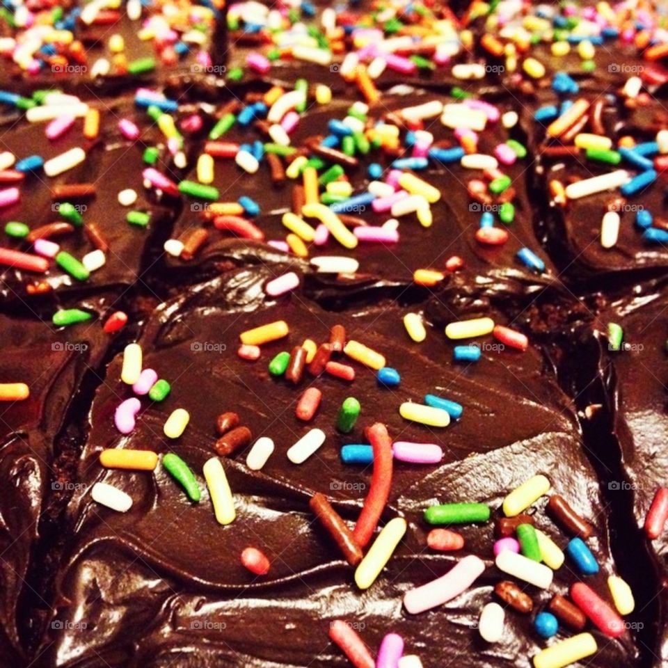 Birthday Brownies