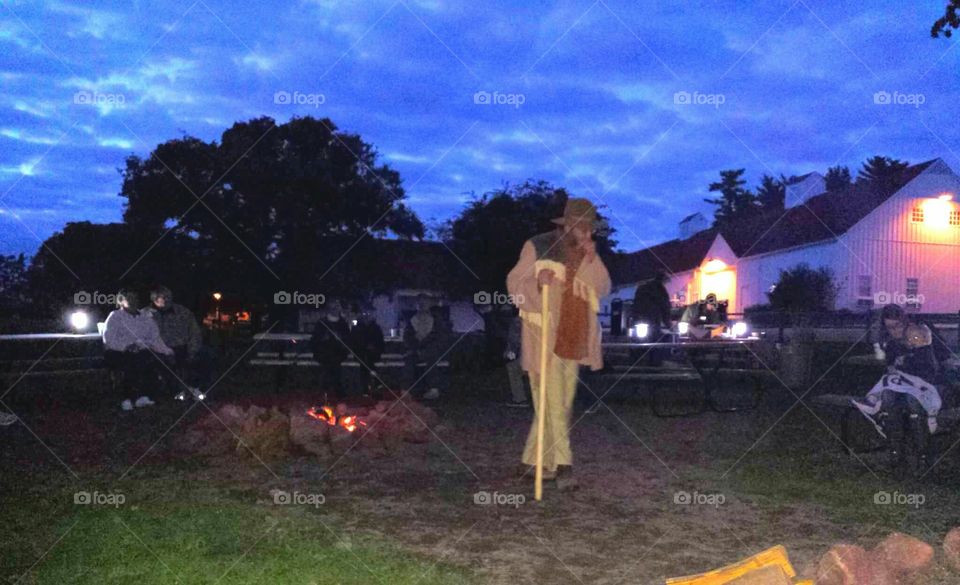 Campfire story Telling Time at the Lied Lodge