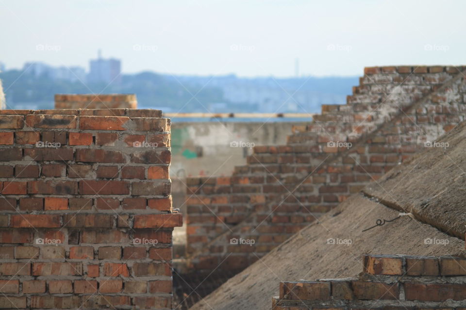 desolated building