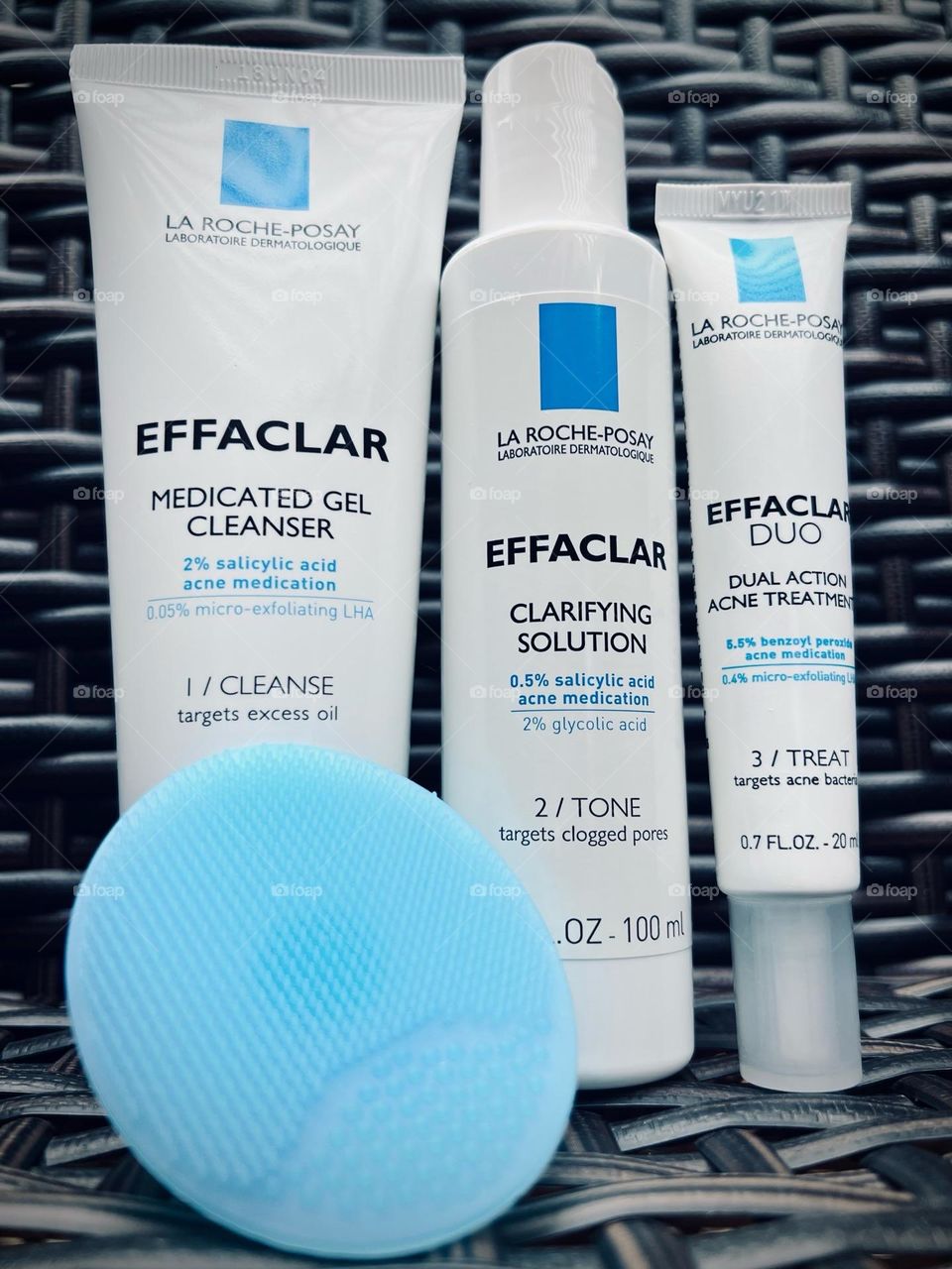 I never travel without my favorite skin care products La Roche-Posay