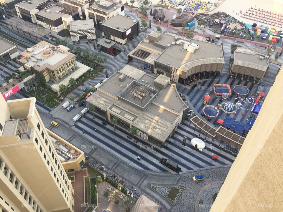 Dubai hotel view 