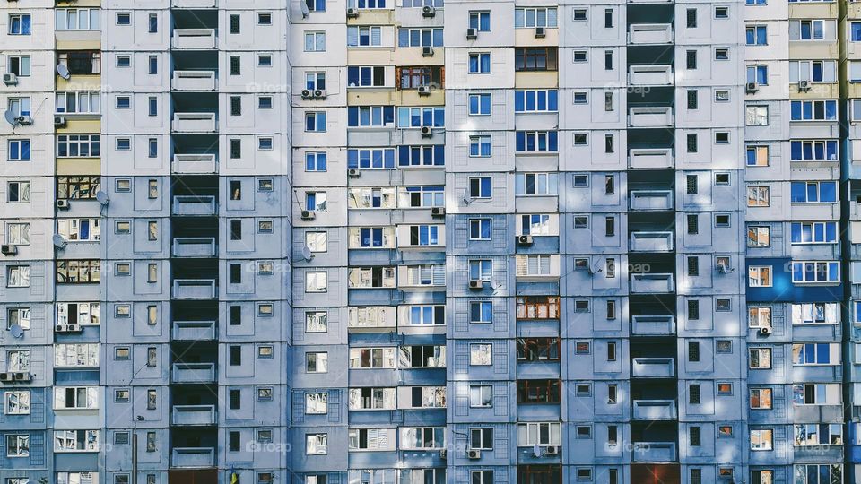 residential building windows