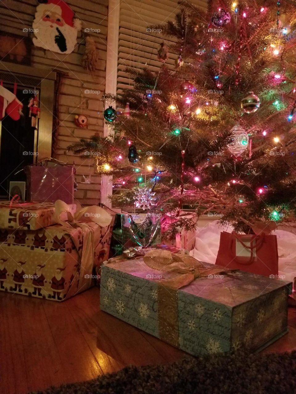 Presents under the tree